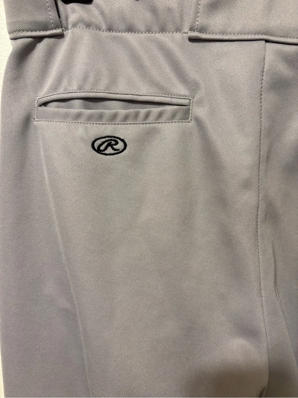 Rawlings Men's Light Gray Athletic baseball pants